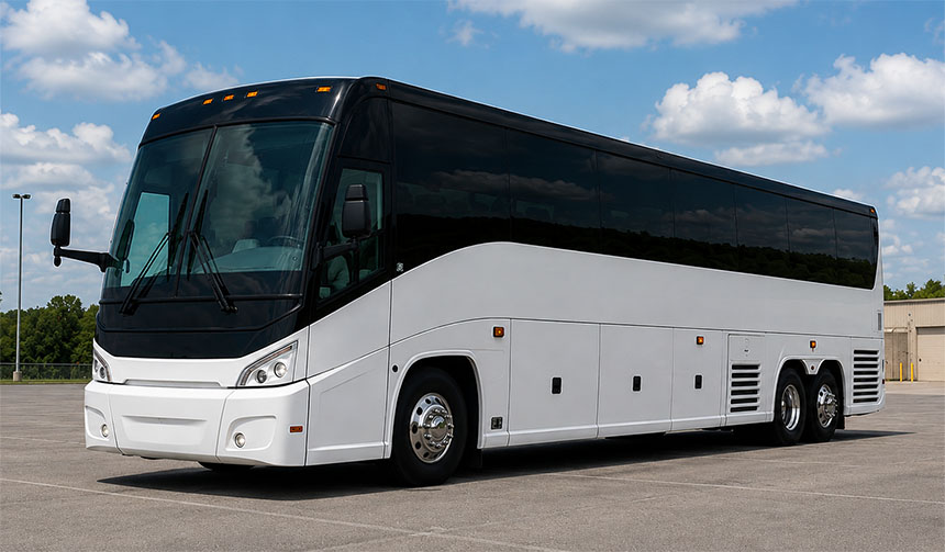56-passenger charter bus available in Calumet Township, IN
