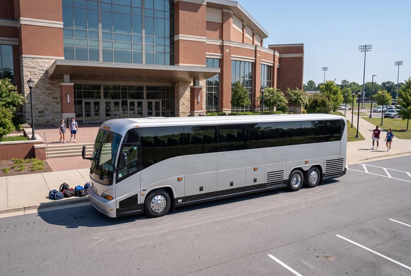Sports Team Charter Bus Rentals in Calumet Township, IN